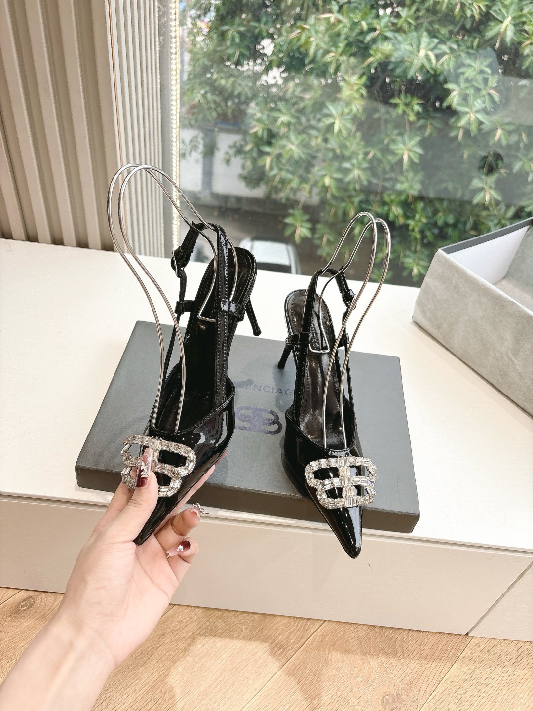 Women B*lenciaga Top Sandals