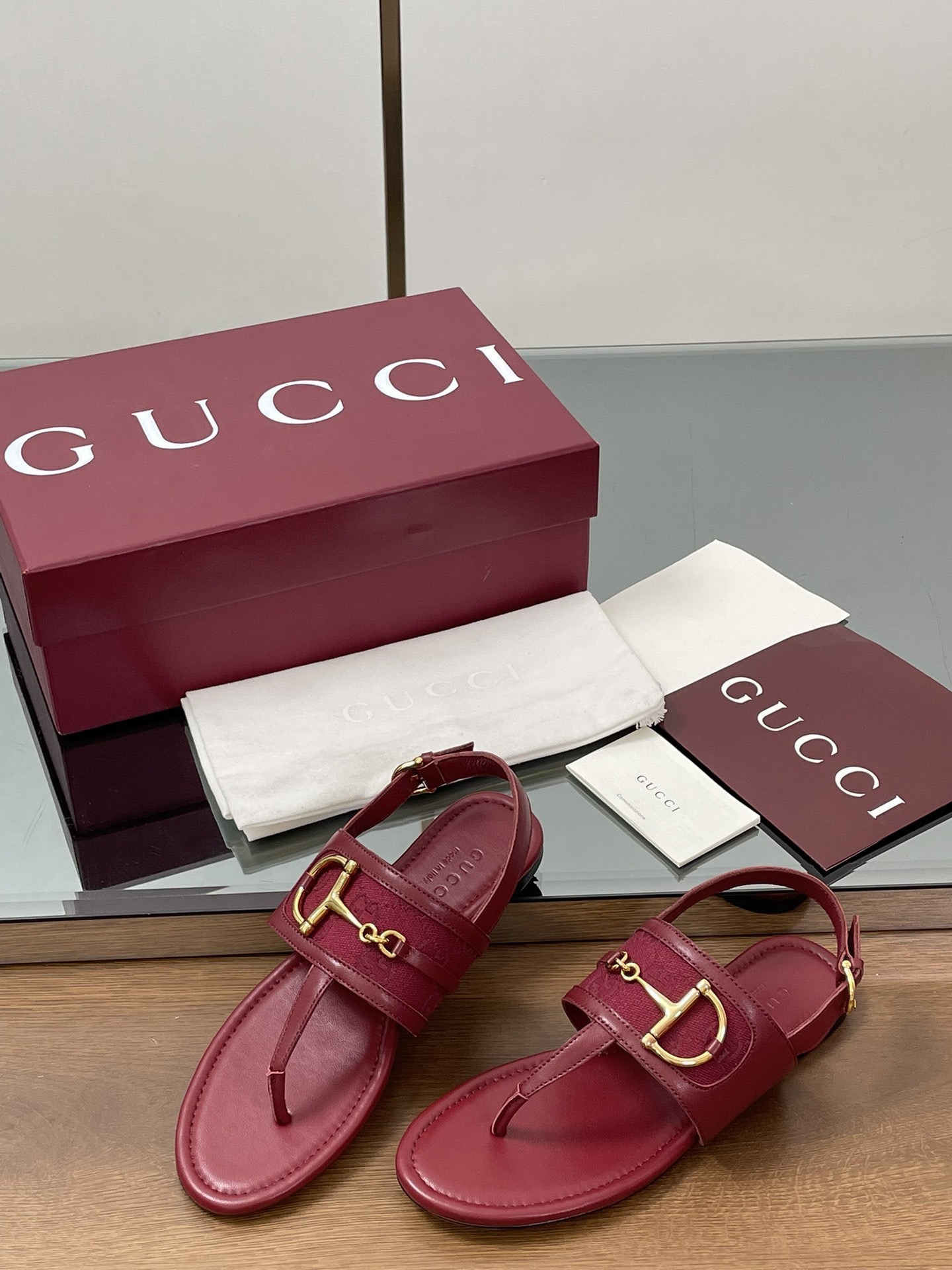 Women G*ucci Top Sandals