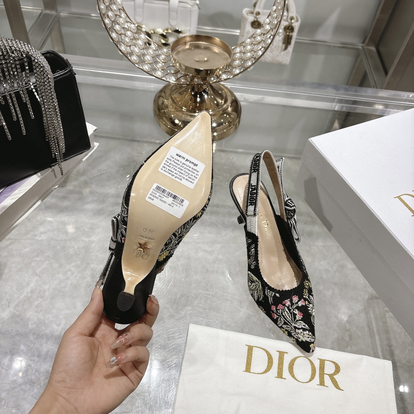 Women D*ior Top Quality Sandals