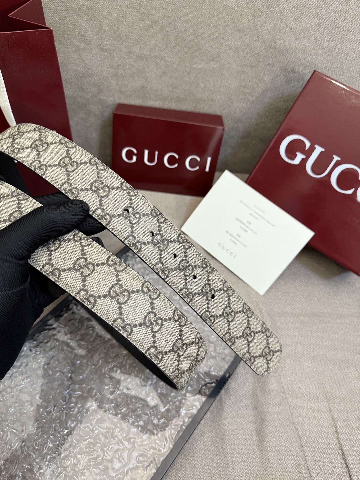 G*ucci Belts Top Quality 4cm