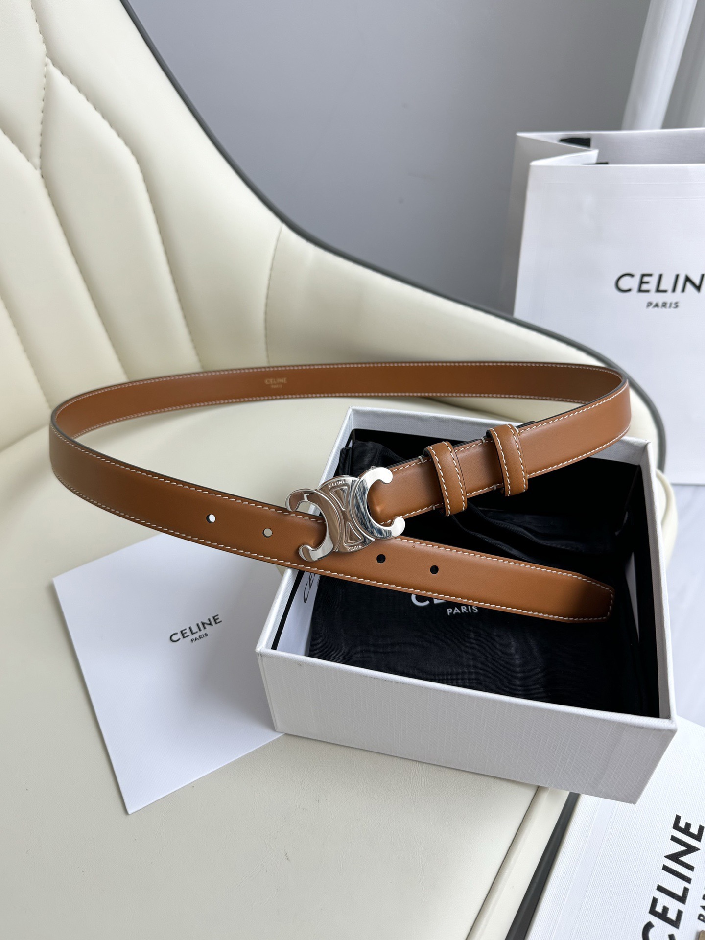 C* eline Belts Top Quality 25MM