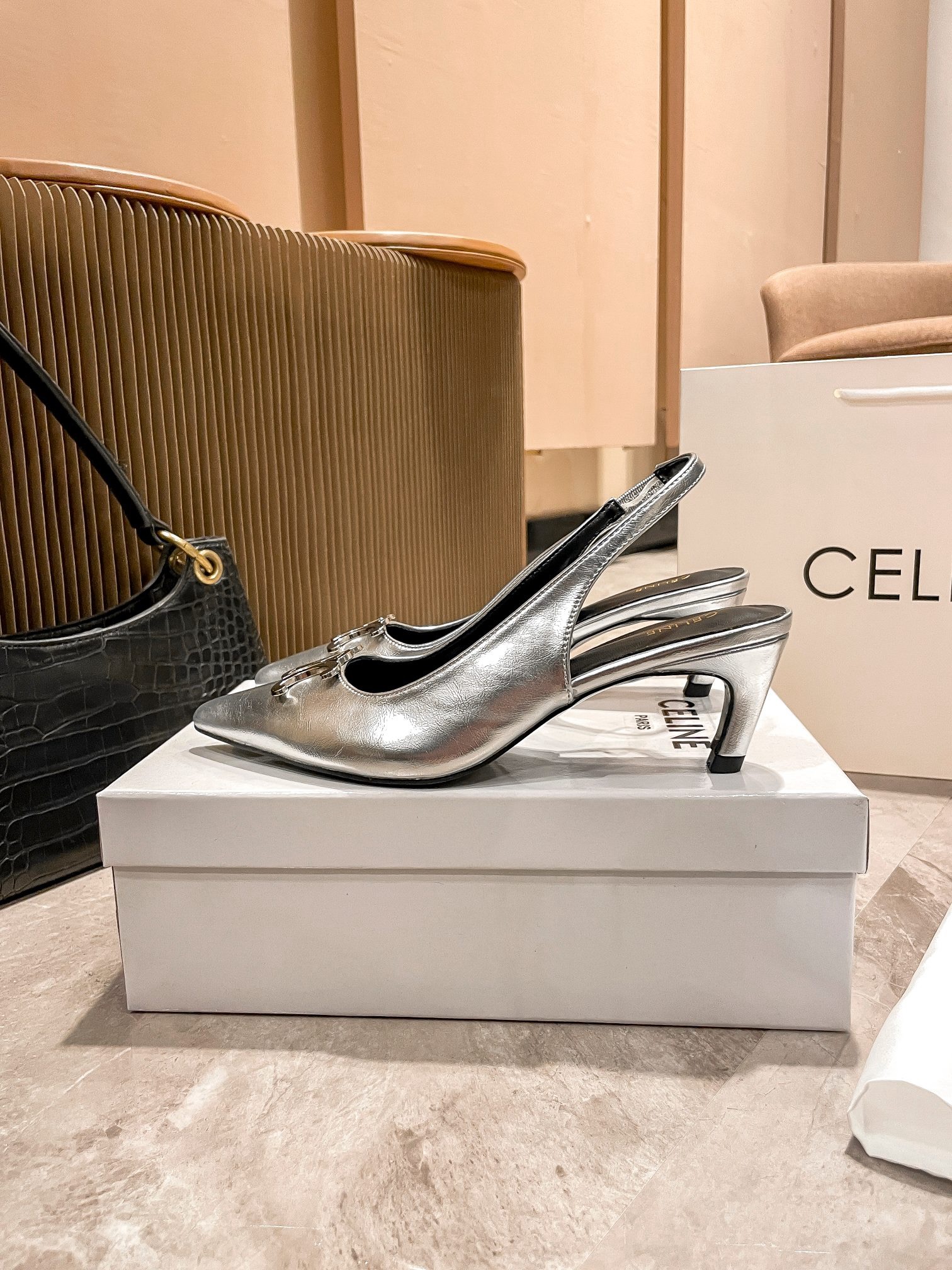 Women Top Quality C*eline shoes 5cm