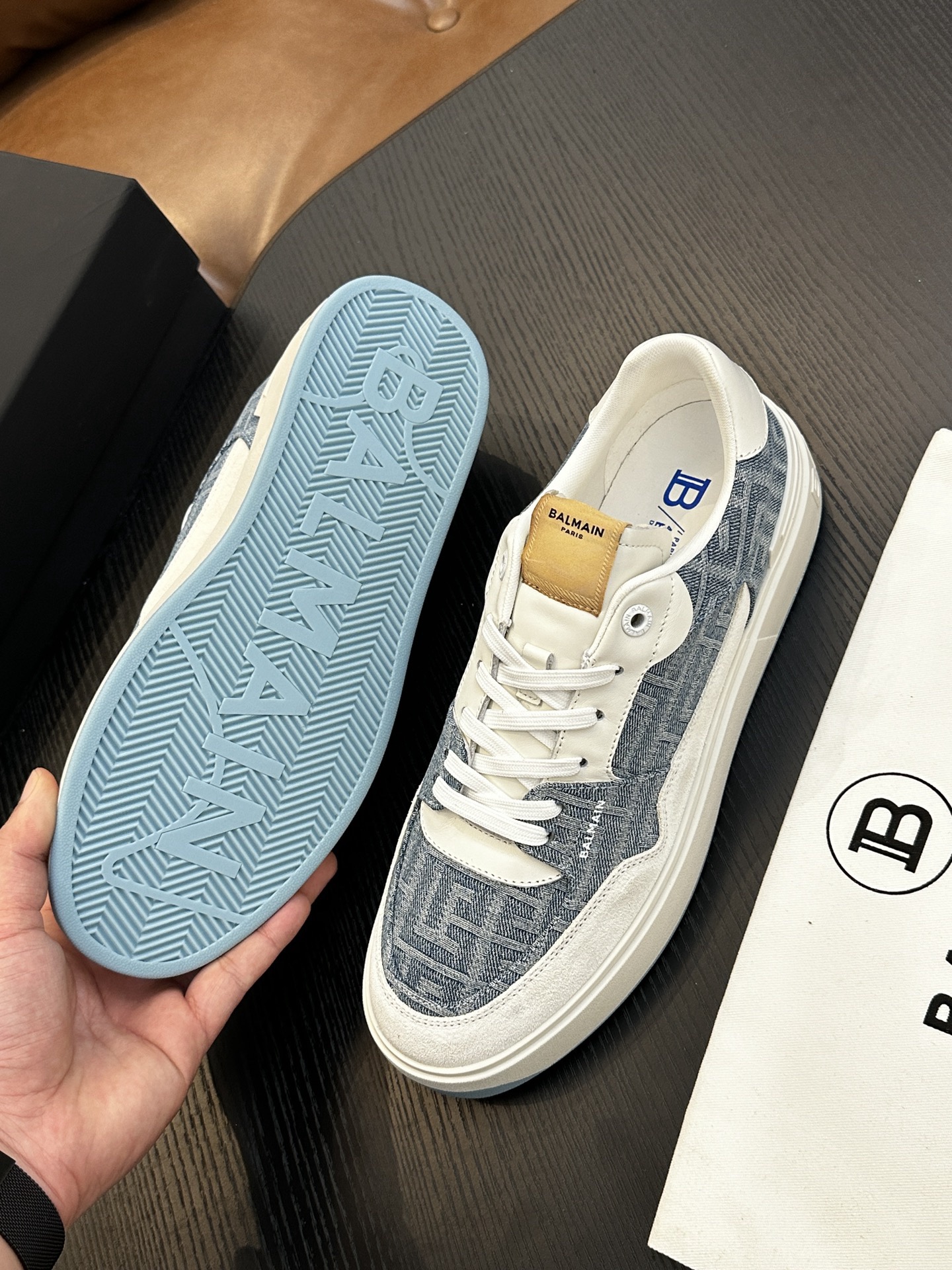 Women Men Top Quality B*almain shoes