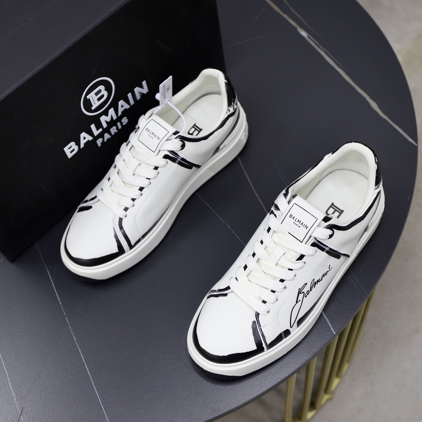 Women Men Top Quality B*almain shoes