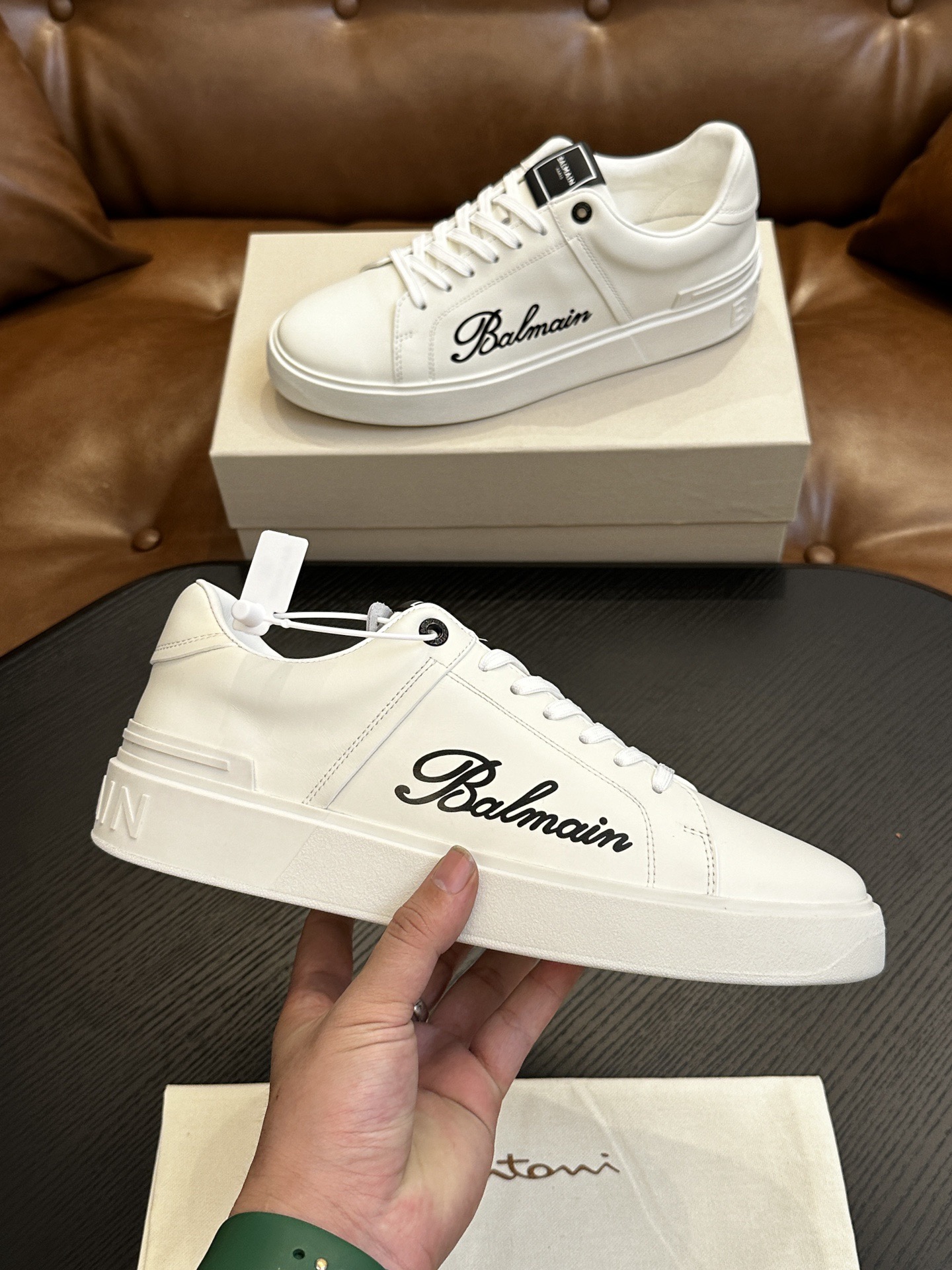 Women Men Top Quality B*almain shoes