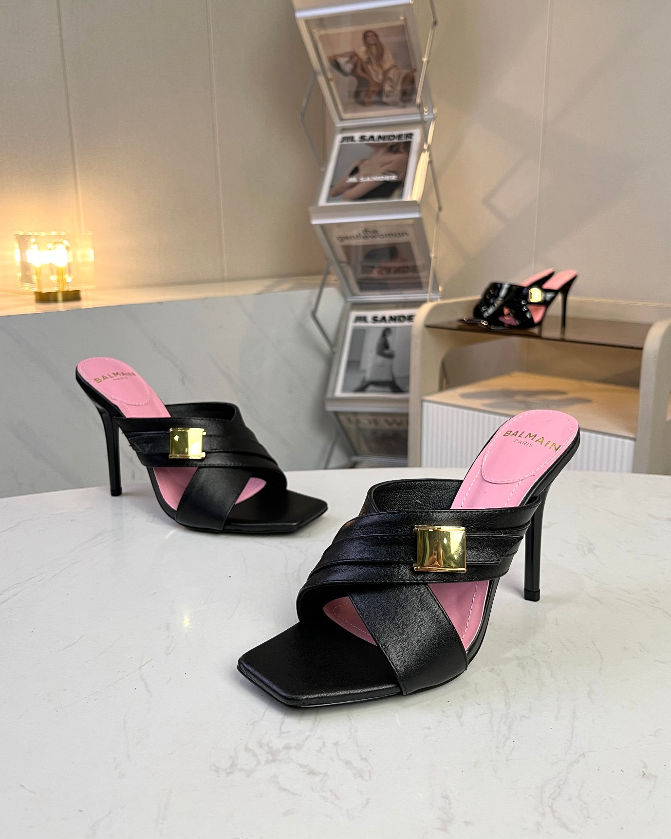 Women Top Quality B*almain shoes 10.5cm