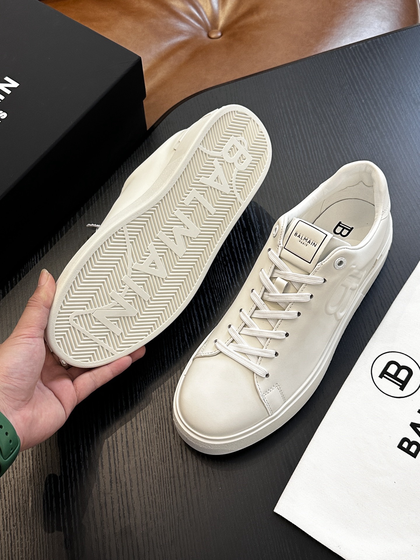 Women Men Top Quality B*almain shoes