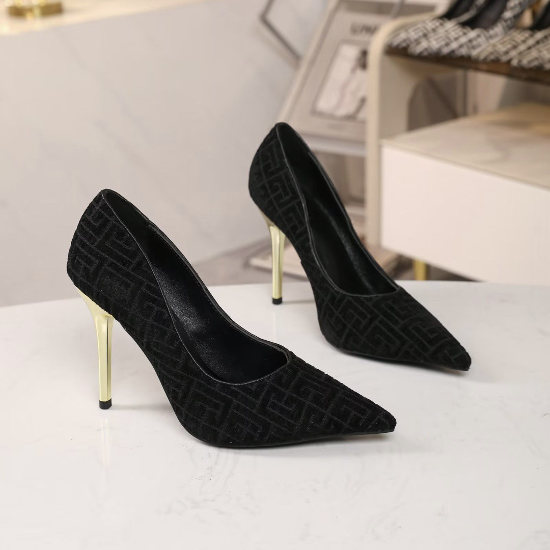 Women Top Quality B*almain shoes 10.5cm