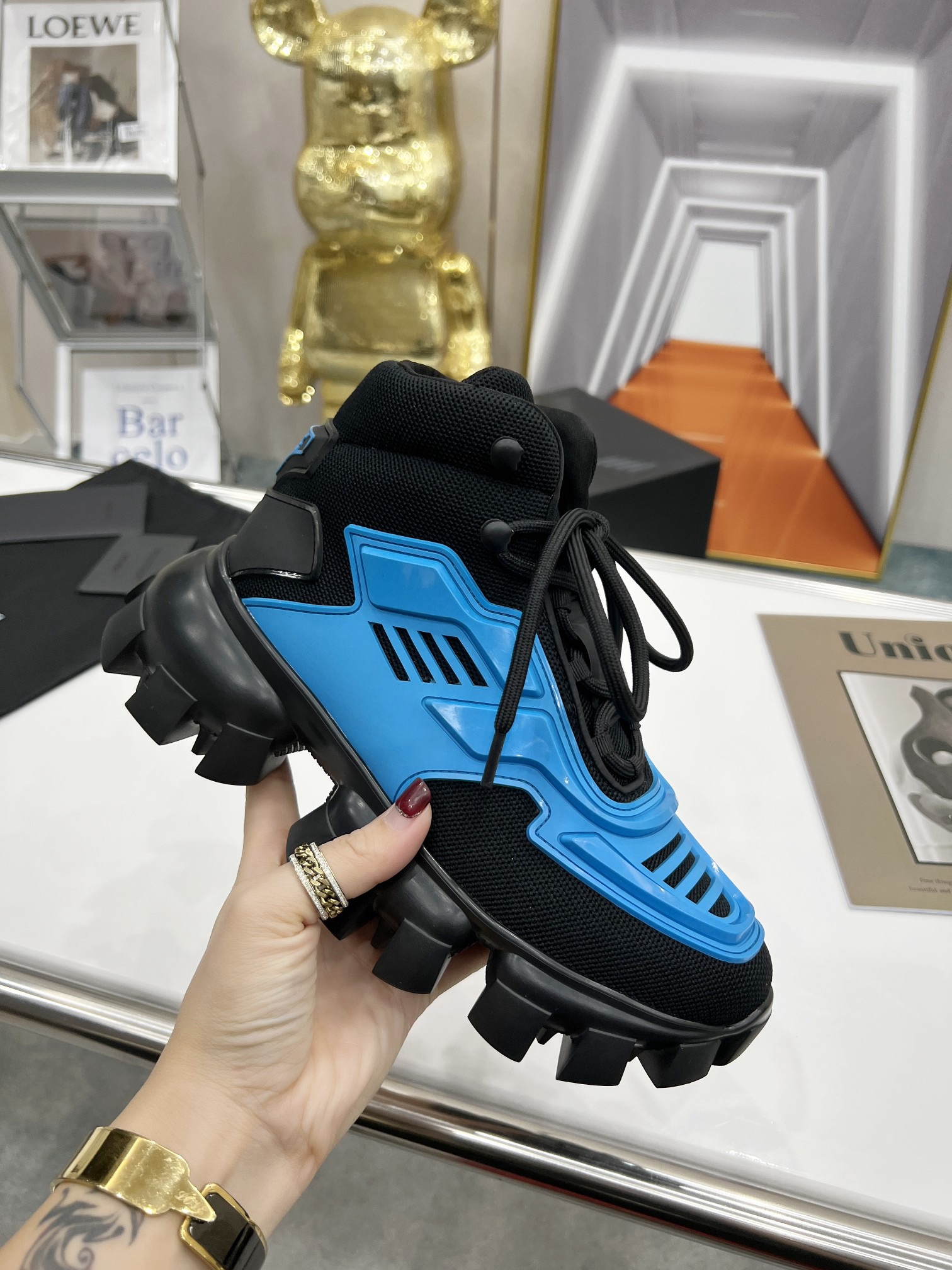 Women Men Top Quality P*rada shoes