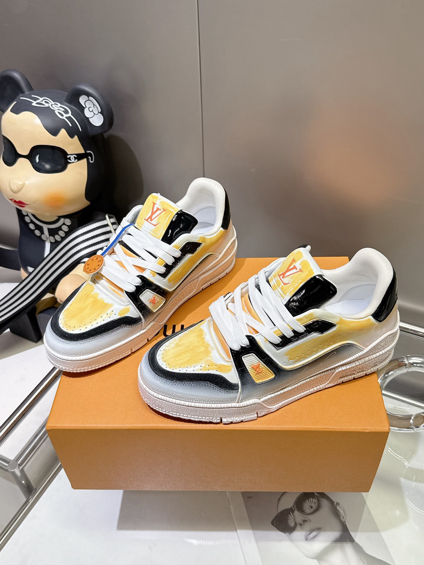 Men Women L*ouis V*uitton Top Sneaker L*V Trainer size 35-46