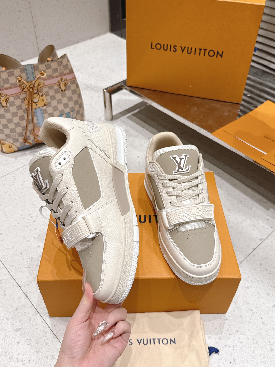 Men Women L*ouis V*uitton Top Sneaker L*V Trainer size 35-46