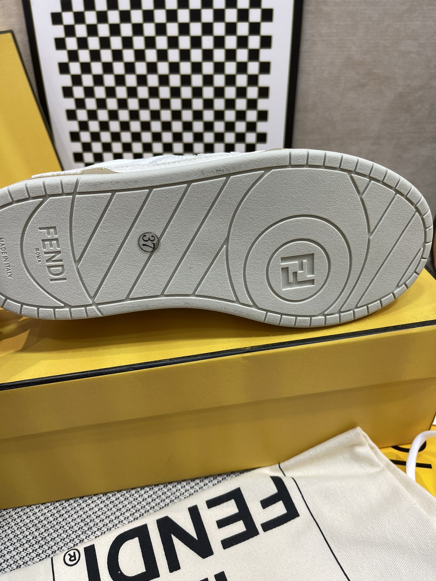 Men Women F*endi Top Sneakers size 35-46