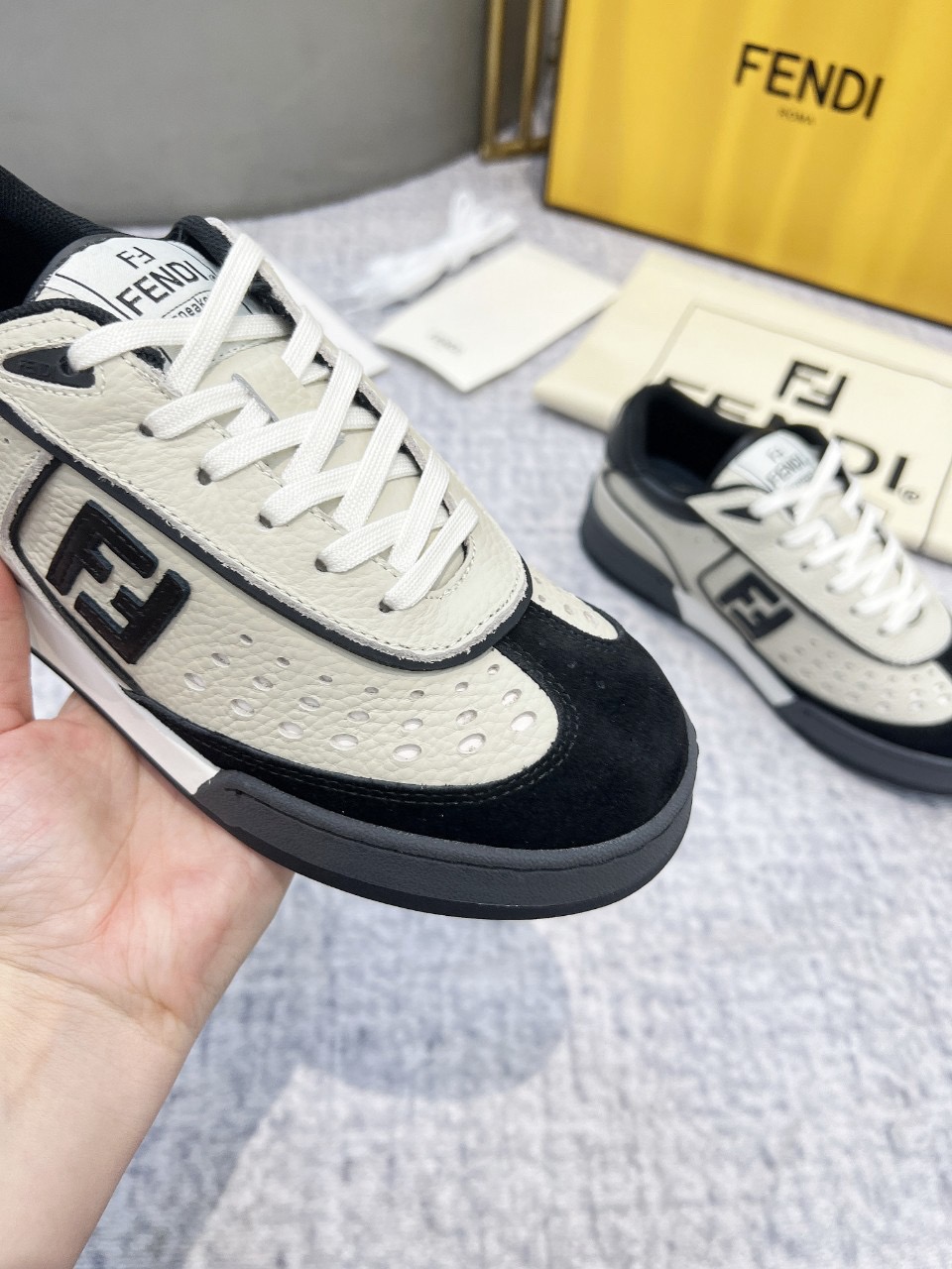Men Women F*endi Top Sneakers size 35-46