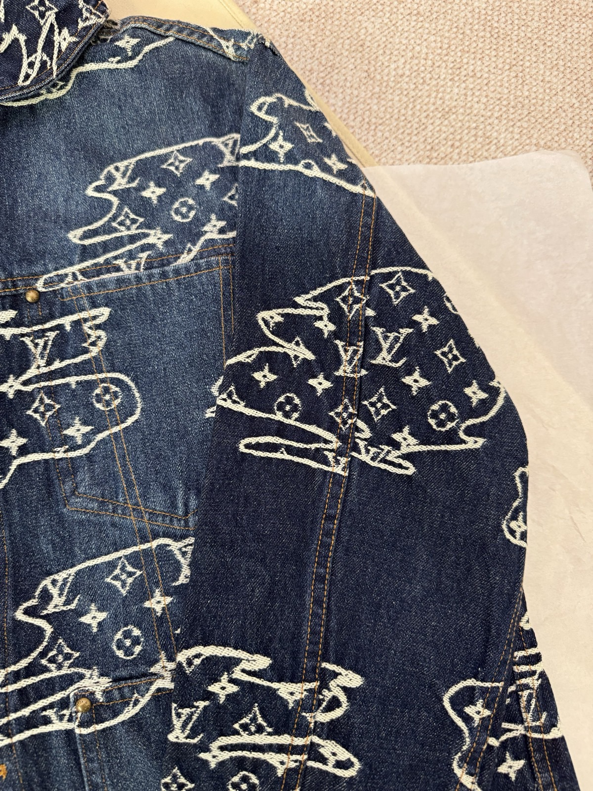 L*V Louis Vuitt*on Top Quality 1:1 Jacket