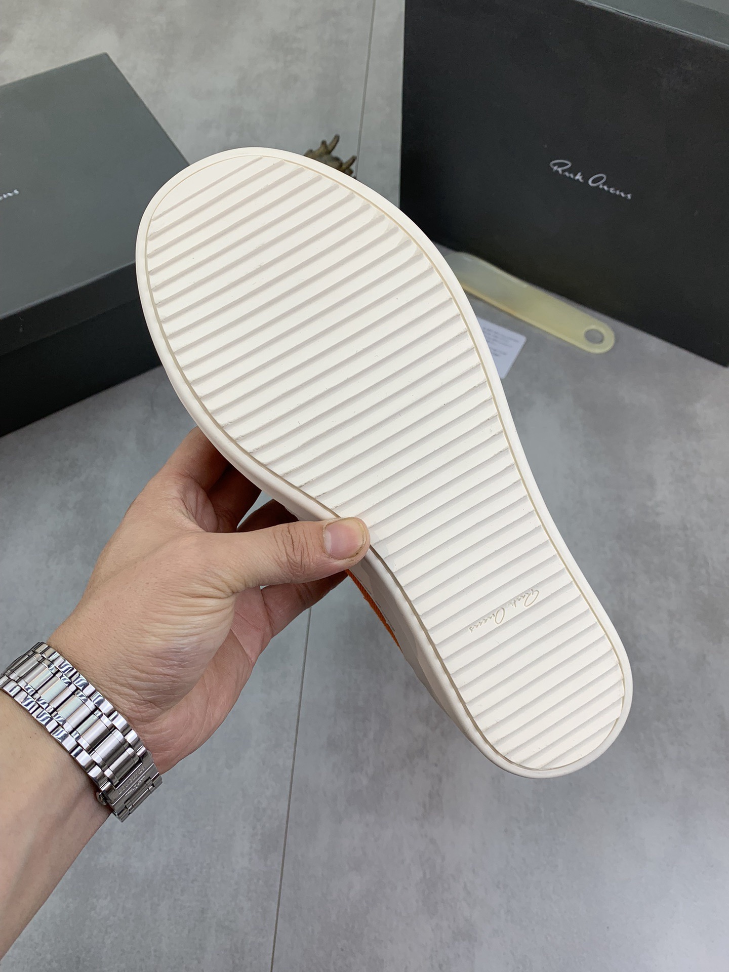 Men Women R*ICK OWENS Top SNEAKERS