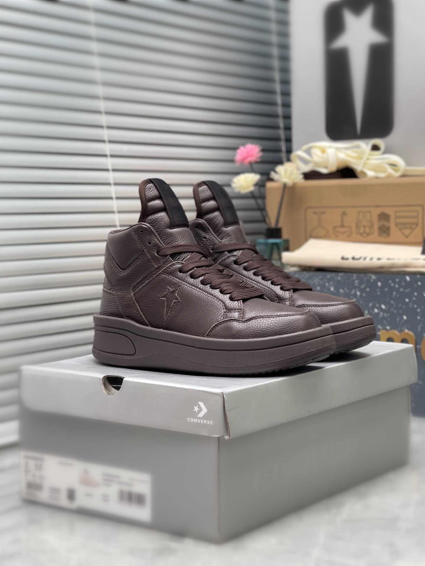 Men Women R*ICK OWENS Top SNEAKERS