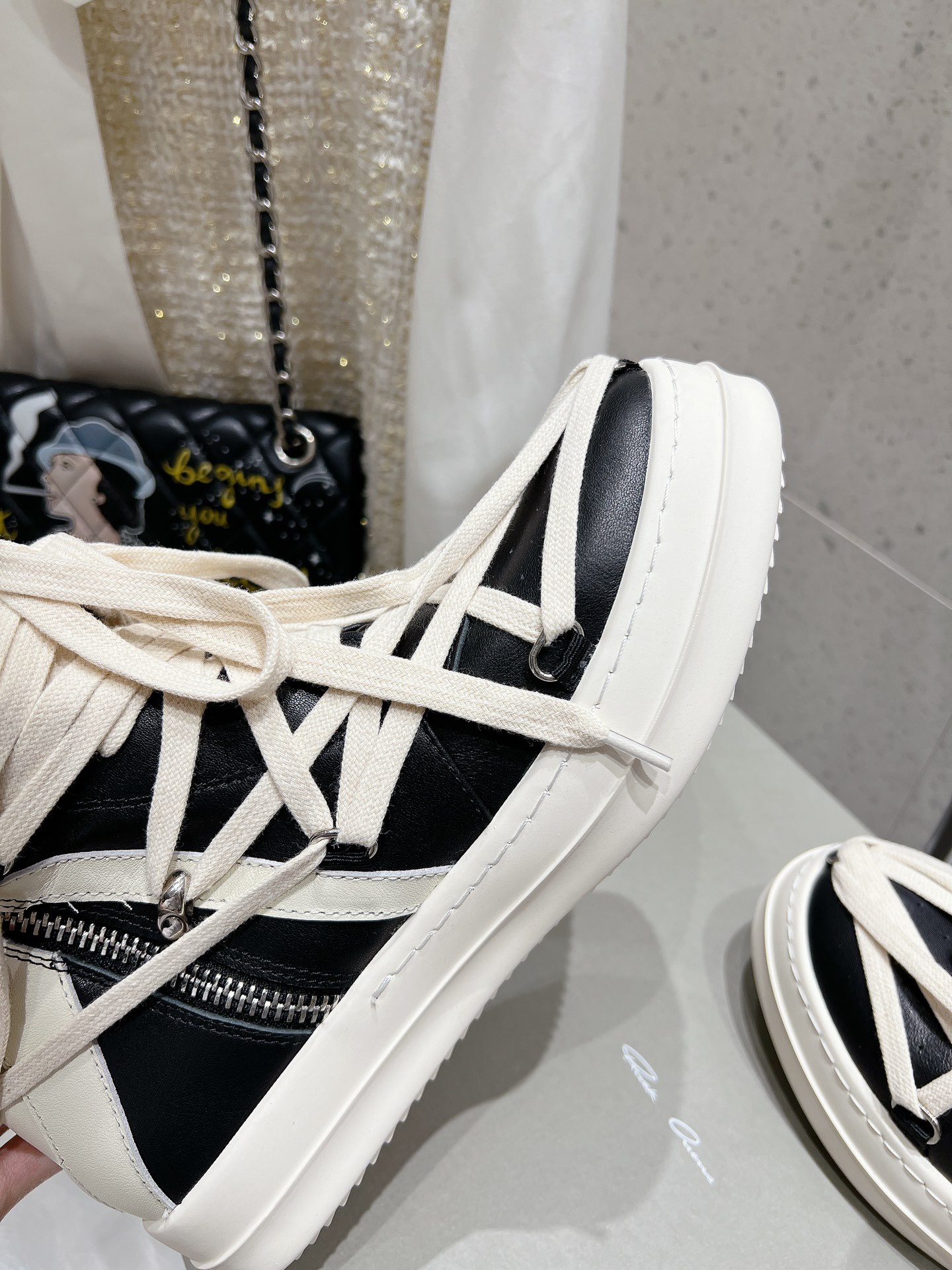 Men Women R*ICK OWENS Top SNEAKERS