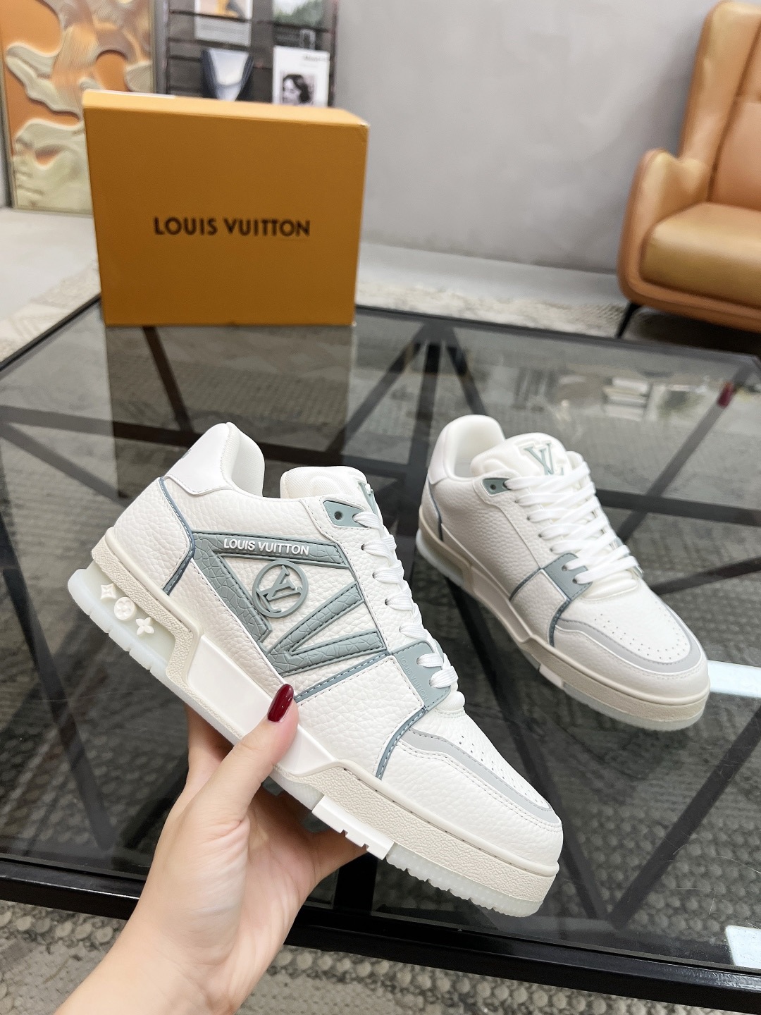 Men L*ouis V*uitton Top Sneaker L*V Shoes