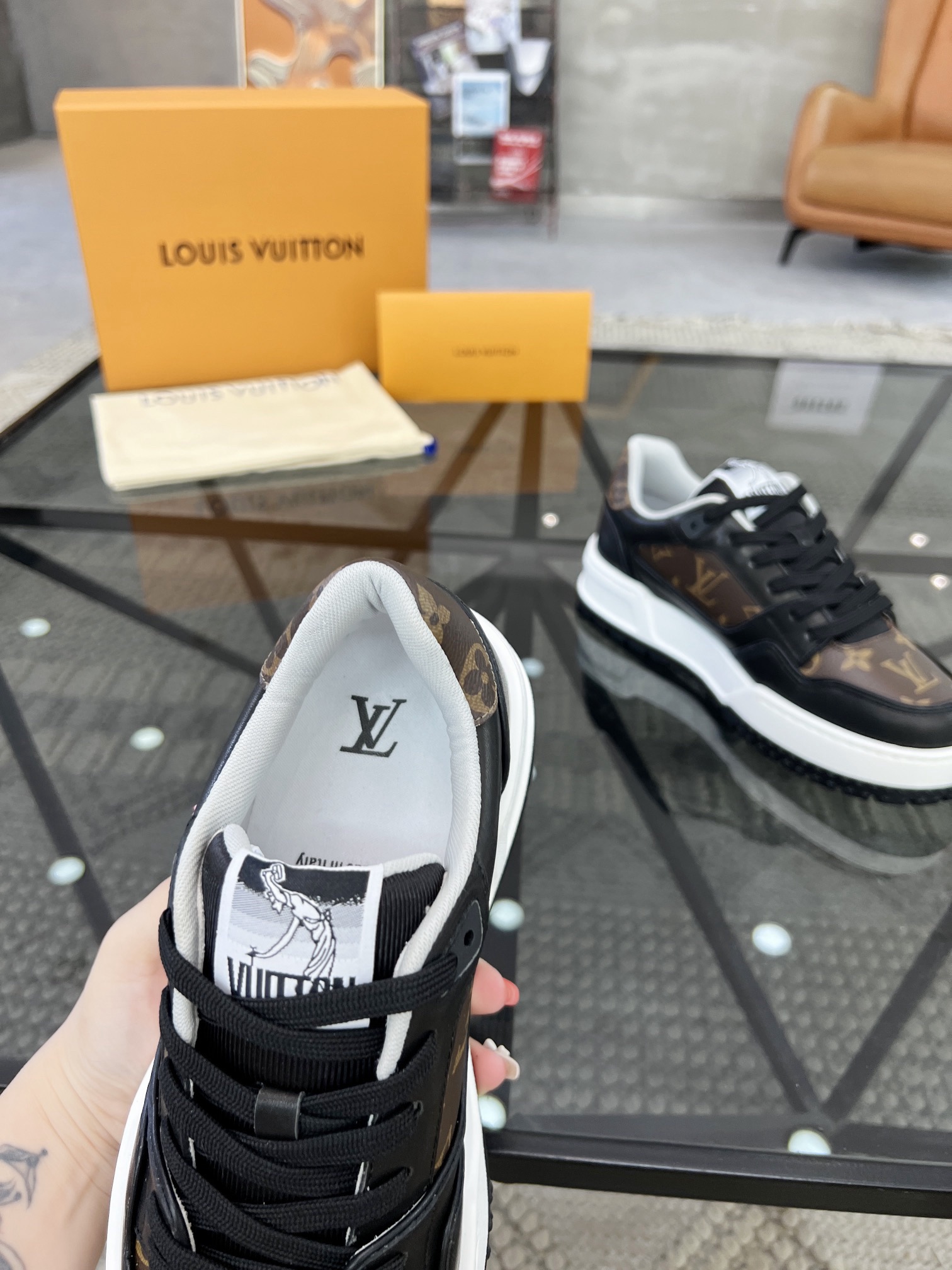 Men L*ouis V*uitton Top Sneaker L*V Shoes