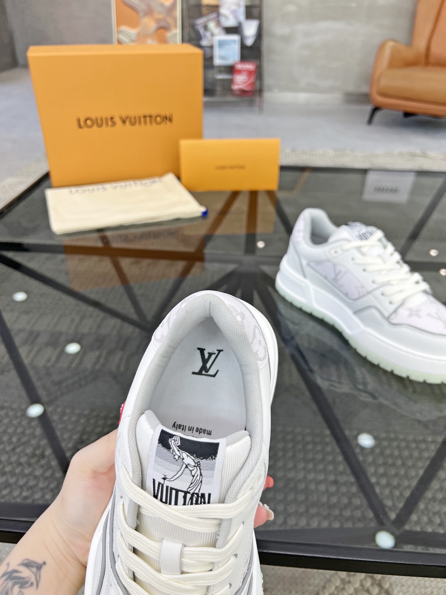 Men L*ouis V*uitton Top Sneaker L*V Shoes