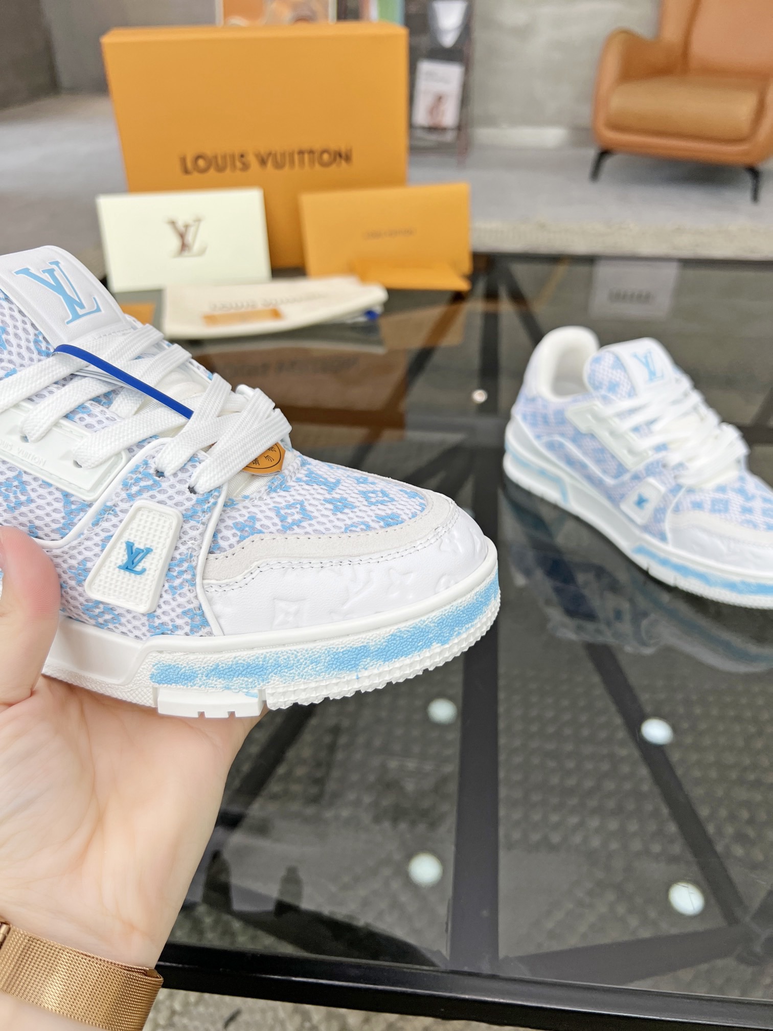 Men L*ouis V*uitton Top Sneaker L*V Shoes