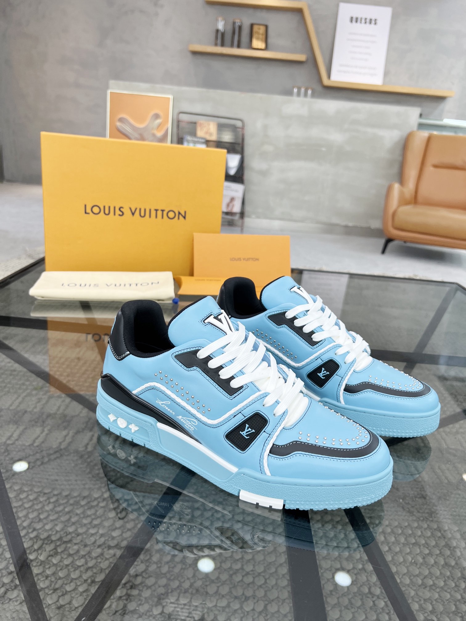 Men L*ouis V*uitton Top Sneaker L*V Shoes