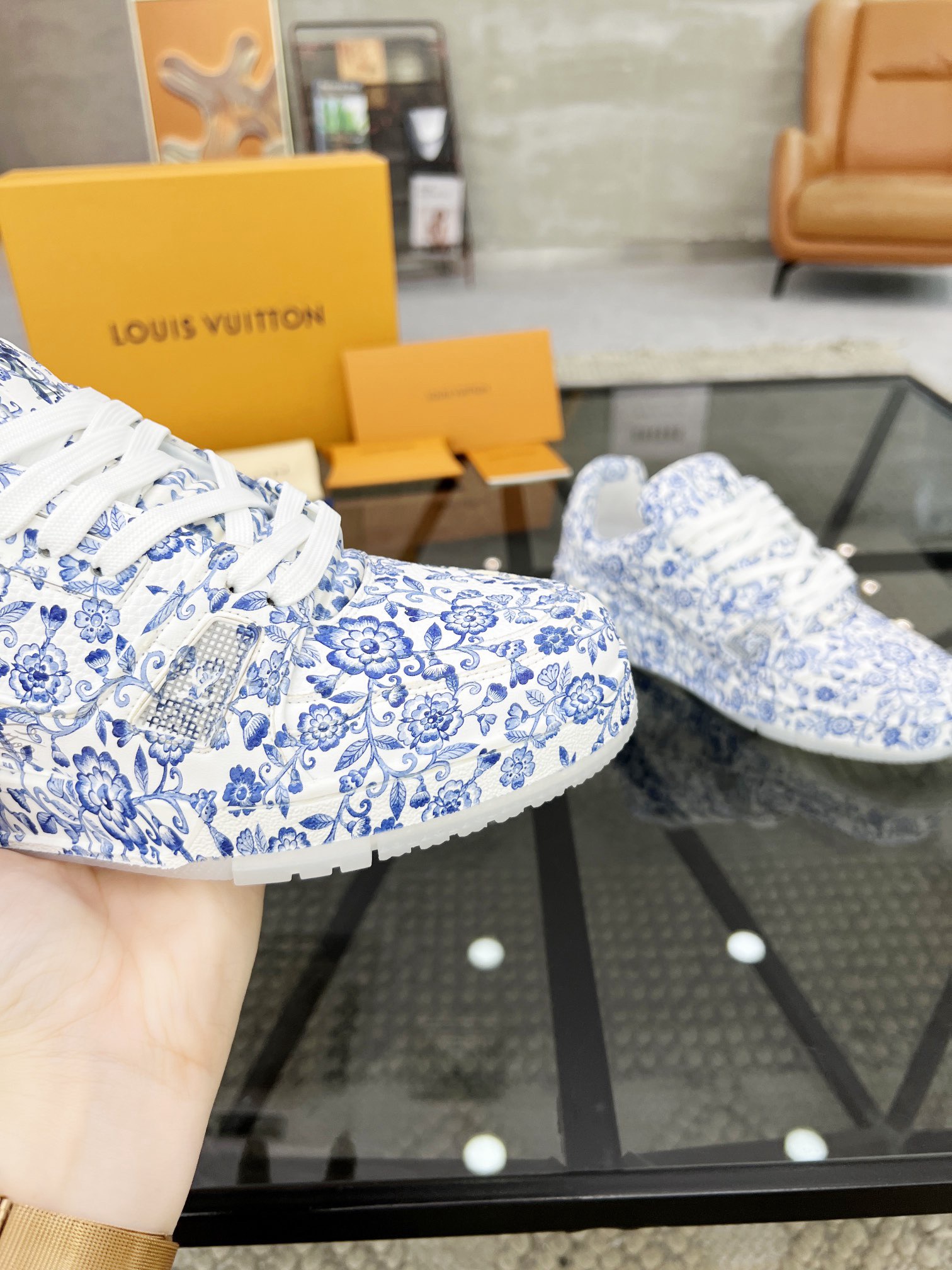 Men L*ouis V*uitton Top Sneaker L*V Shoes