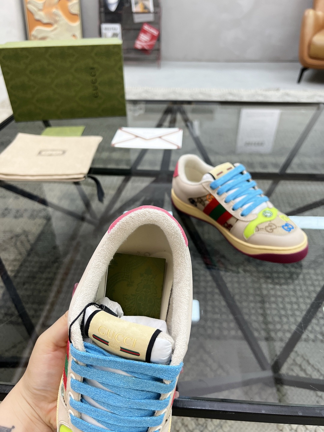 Men Women G*ucci Top quality 1:1 Sneaker size 35-46