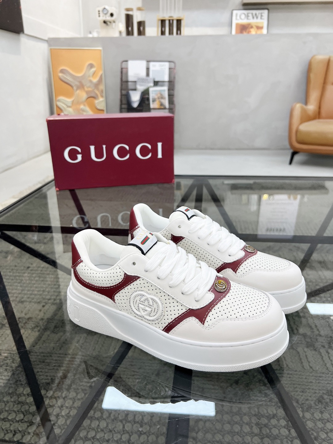 Men Women G*ucci Top quality 1:1 Sneaker size 35-46