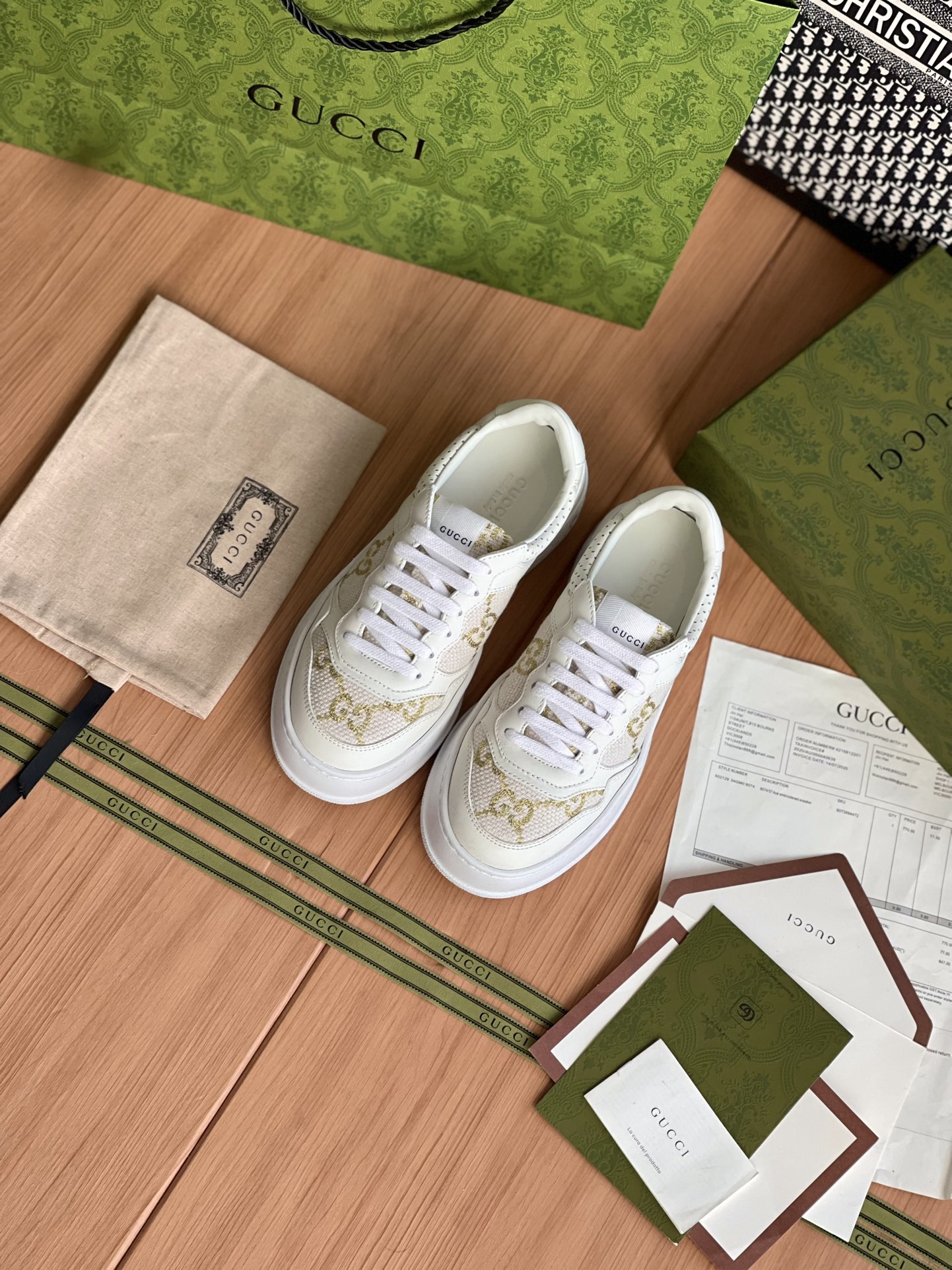 Men Women G*ucci Top quality 1:1 Sneaker size 35-46