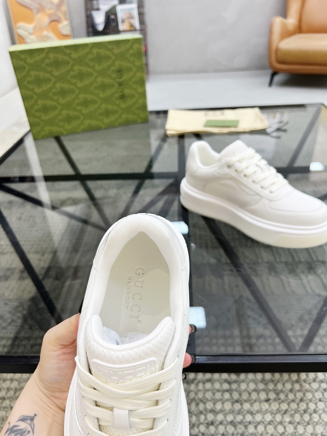 Men Women G*ucci Top quality 1:1 Sneaker size 35-46